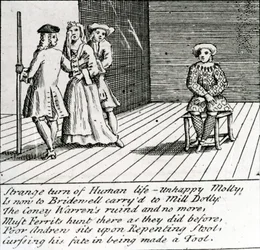 Venerantur Floridenses, illustration tirée de Brevis narratio eorvm qvae in Florida Americae provicia Gallis acciderunt 1591